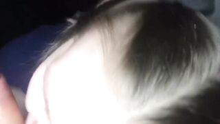 Cute Teen Gets a Surprise Facial in POV Video