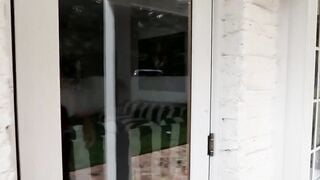 Zaya Cassidy and Roxy Hall suck cock before pounding
