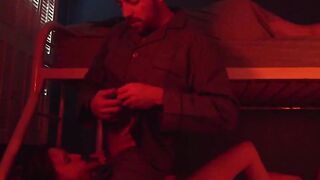 Stepdad sneaks midnight creampie into sleeping daughter