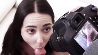 Barely legal beauty rides stepdad reverse cowgirl