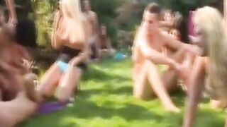 Outdoor Amateur Orgy