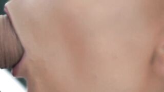 Sinnlicher ASMR-Blowjob – von einer deutschen Amateurin trocken gelutscht