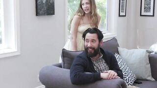 Young stepdaughter needs hard dick smashing her missionary