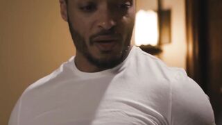 Hot TS Eva Maxim spreads wide for Dillon Diaz during massage