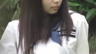 Watcher cant quit filming horny Japanese vixen fingering