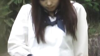Watcher cant quit filming horny Japanese vixen fingering