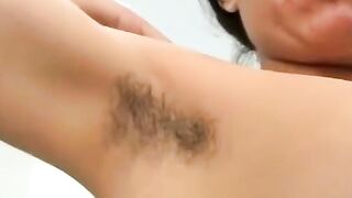Hairy Amateur Brunette Softcore Fingering