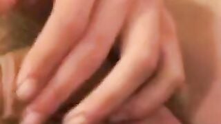 Skinny amateur jerks his small hard cock and blows load