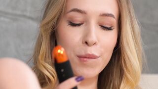 Stepbrother fucking her sexy stepsis Nata Gold balls deep