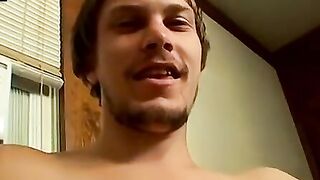 Jocks strip naked to flaunt their bodies and stroke hard