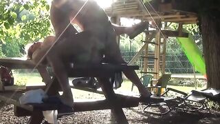 Big-Ass MILF Helene's Outdoor Adventure