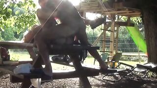 Big-Ass MILF Helene's Outdoor Adventure