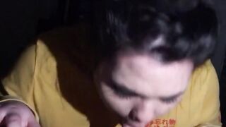 Big-Titted Babe Loves Sucking Cock