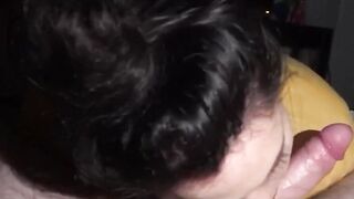 Big-Titted Babe Loves Sucking Cock