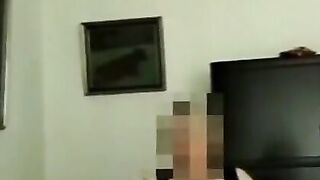 German Amateur mit großen Titten in Nylons hart gefickt