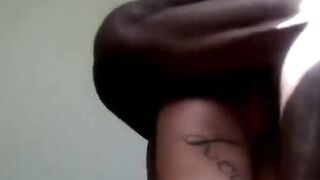 Ebony Homemade BBC Action with a Babe