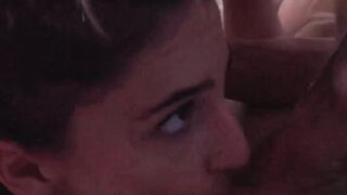 Kristen Scott and Arya Fae facialized after hardcore sex