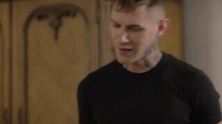 Zak Bishop lets stepdaddy Lance Charger own his little ass