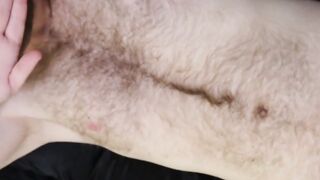 Brad Shaw blasts jizz after slow sensual stroke fest