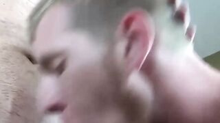 Billy Warner and Jimmie Slater stuff mouths with thick cocks