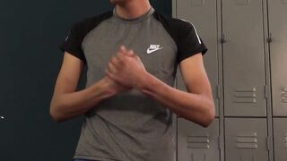 Skinny Latinos Santi and Frank moan while breeding