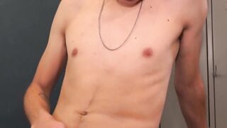 Twinks Milo and Bruno bareback hard then cum together