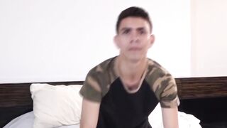 Hung twink Chris destroys chubby daddy Ferdinand bareback