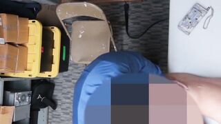 ShopliftersPunished.com - Crook teen Alyssa Cole gets her shaved pussy stretched wide