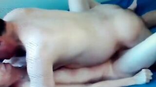 Big-Titted Russian Brunette Zina's Amateur Blowjob