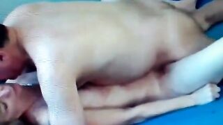 Big-Titted Russian Brunette Zina's Amateur Blowjob