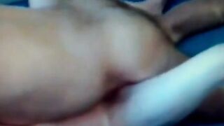 Big-Titted Russian Brunette Zina's Amateur Blowjob