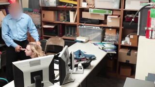 Thief Zoe Parker pleases officer Ryan McLane
