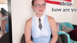 English Lesson with Emily Rose! Anal, Orgasm, and More.