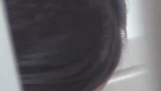 Japanese beauty relaxes in bathtub caught on hidden camera