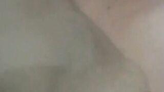 Japanese beauty relaxes in bathtub caught on hidden camera