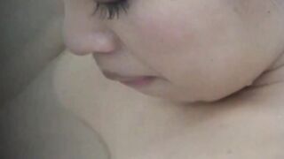 Japanese beauty relaxes in bathtub caught on hidden camera