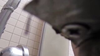 Golden glow of girls peeing inviting and sexy