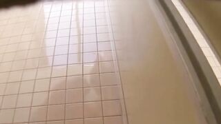 Golden glow of girls peeing inviting and sexy