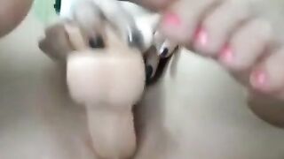Dirty Amateur Girl Masturbating on Webcam for Master