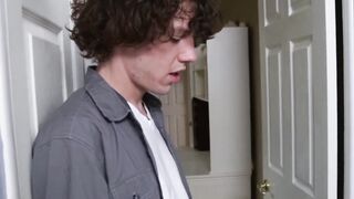 She uses stepbrother for  porn craving cum