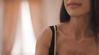 TS Casey Kisses slams thick cock into McKenzie Lees MILF pussy