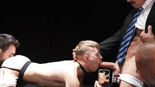 Noah White dicked down raw by three muscled hotties nonstop