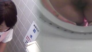 Secret filming of Japanese workers draining bladders at work