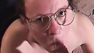 Mature Amateur Blowjob - He Says That to All the Girls!