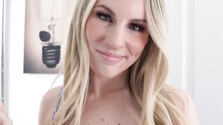 Bunny Maddisons mature tits gets messy cumshot from stepson