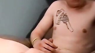 JoeSchmoeXXX.com - Young skinny amateur anal plays and cums in homemade video with ex