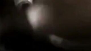 Chubby amateur jerks cock before black throat expertise