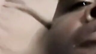 Hunky black amateur tugs BBC to volcanic eruption