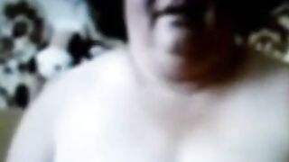 Old Russian Lady on Webcam! Amateur Video!