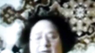 Old Russian Lady on Webcam! Amateur Video!